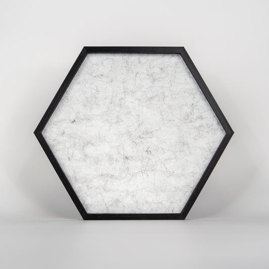 HexaFlow M - Filz weiß/meliert - Mooselier