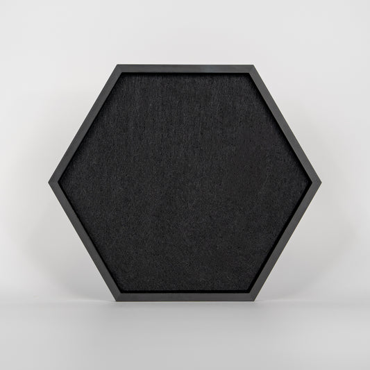 HexaFlow Filz Schwarz - Mooselier